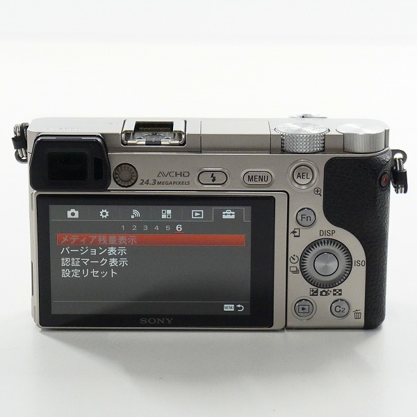 実際に弊社で買取させて頂いたSONY/ソニー α6000 ILCE-6000 ミラーレス一眼 デジタルカメラ ボディ 動作確認済みの画像 4枚目