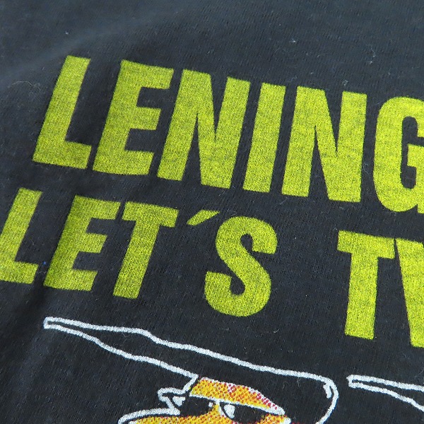 実際に弊社で買取させて頂いたAUTHENTIC STYLE The Leningrad Cowboys/レニングラードカウボーイズ 1994 ワールドツアー ヴィンテージ バンドTシャツ/Mの画像 7枚目