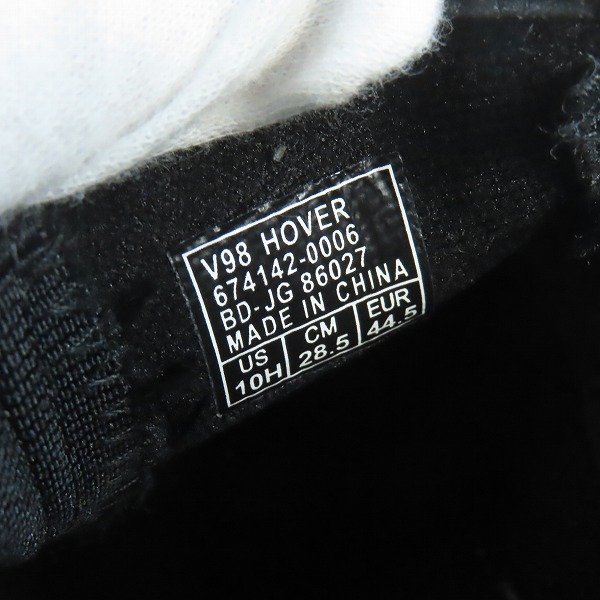 実際に弊社で買取させて頂いたVANS/バンズ V98 HOVER SLIP ON HOVER.BLACK/BLACK 674142-0006 28.5の画像 5枚目