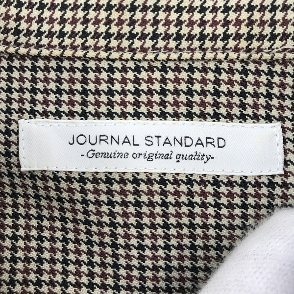 実際に弊社で買取させて頂いたJOURNAL STANDARD/ジャーナルスタンダード 千鳥行使柄 ブルゾン 19-011-600-5640-3-0/Mの画像 2枚目