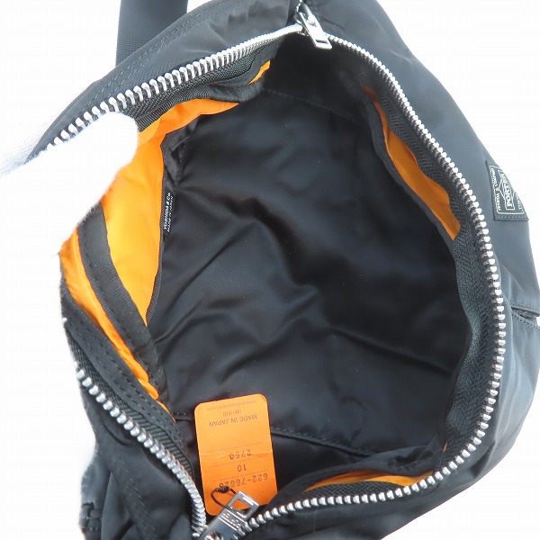実際に弊社で買取させて頂いた(6)【未使用】PORTER/ポーター TANKER WAIST BAG L タンカー ウエストバッグ L ブラック/622-76628の画像 3枚目