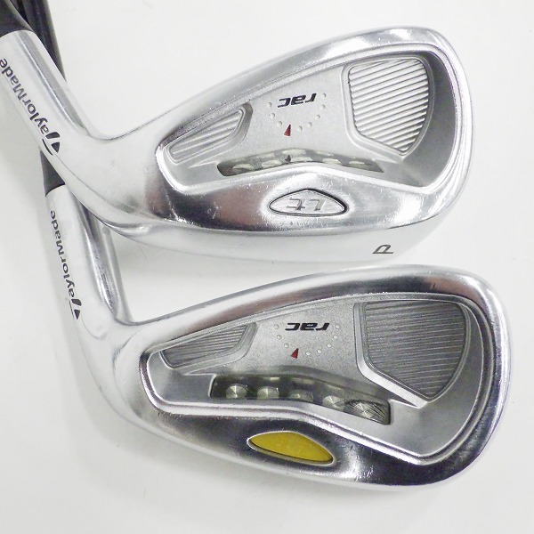 実際に弊社で買取させて頂いたTaylorMade/テーラーメイド rac LT アイアン #5～9,Pw 6本セット M.A.S.2 60 PLUS FLEX:S の画像 5枚目