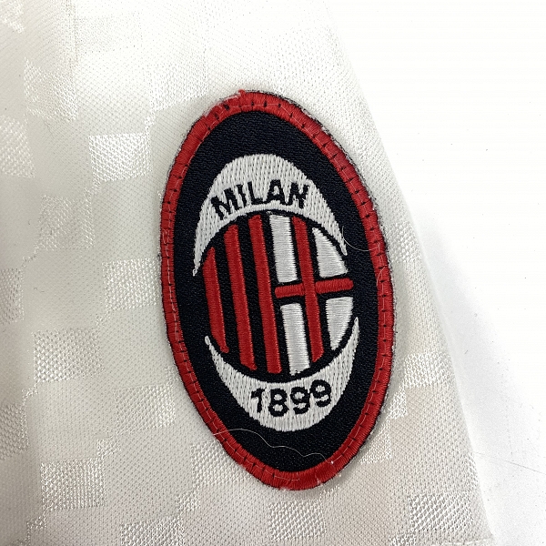 実際に弊社で買取させて頂いたlotto/ロット ACミラン 1996/1997 アウェイ 半袖 オーセンティック ユニフォーム/Lの画像 5枚目