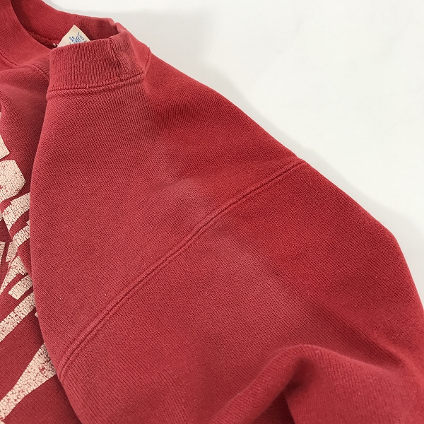 実際に弊社で買取させて頂いたChampion/チャンピオン  90s USA製 REVERSE WEAVE/リバースウィーブ　プリントスウェット/トレーナー/Mの画像 5枚目