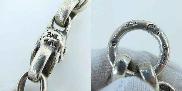 実際に弊社で買取させて頂いたBill Wall Leather/BWL/ビルウォールレザー グッドラック ウォレットチェーン アンカーチャーム ウォレットリングTバーの画像 7枚目