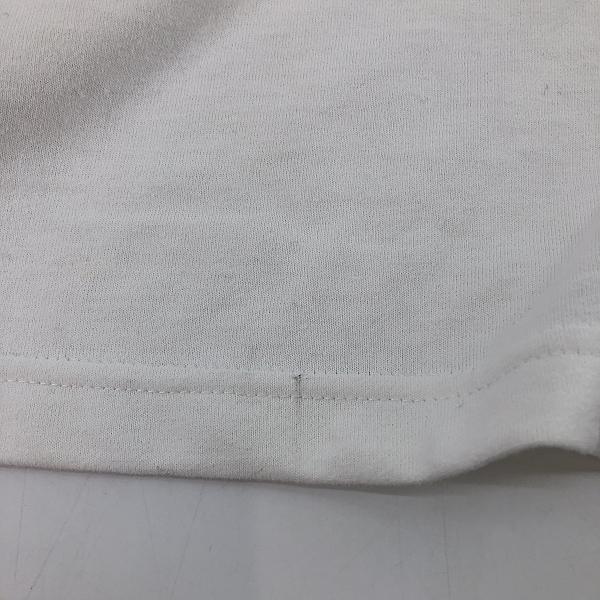 実際に弊社で買取させて頂いたCOOTIE PRODUCTIONS/クーティープロダクションズ ワンポイントロゴ オーバーサイズ 長袖Tシャツ ホワイト/Lの画像 6枚目