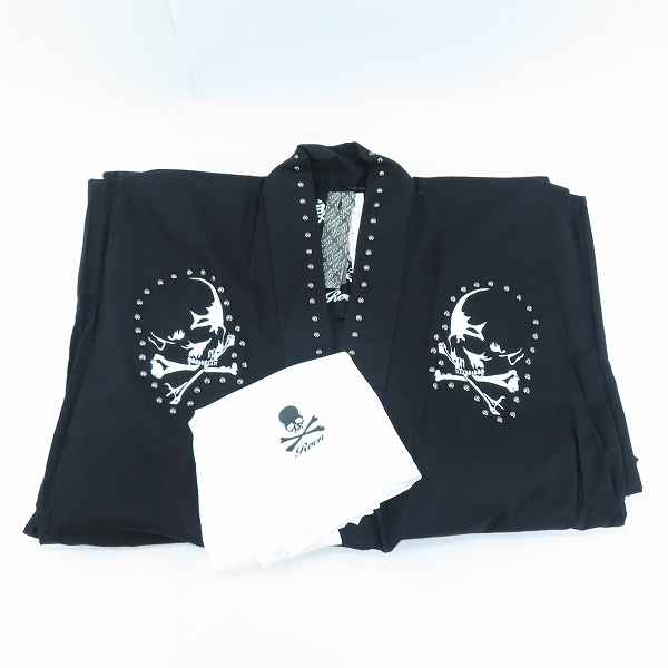 実際に弊社で買取させて頂いた【未使用】Roen/ロエン 夜露死苦/スカル/スタッズ 浴衣 71047047 /Sの画像 9枚目
