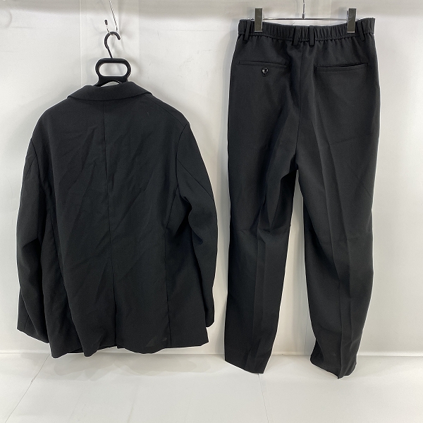 実際に弊社で買取させて頂いたJOURNAL STANDARD relume/ジャーナルスタンダード レリューム ダブルブレスト ジャージー スーツ セットアップ/L/Mの画像 1枚目