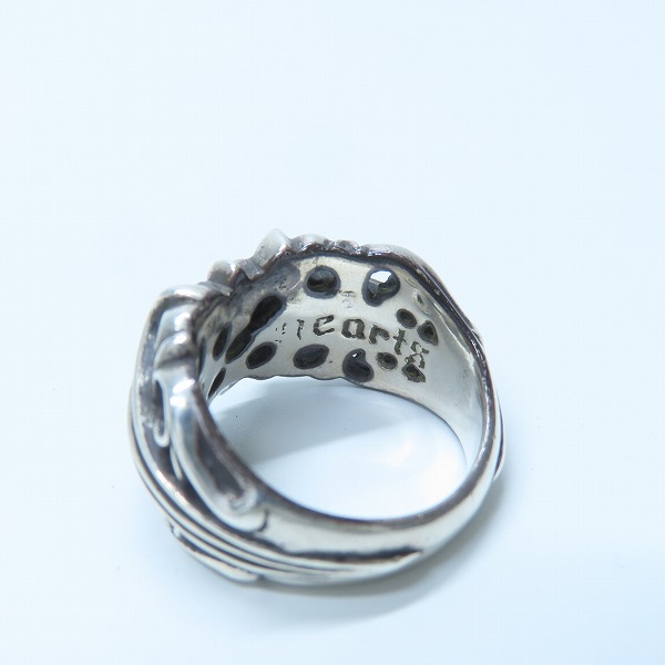 実際に弊社で買取させて頂いたCHROME HEARTS/クロムハーツ K&Tリング 17.5号の画像 7枚目