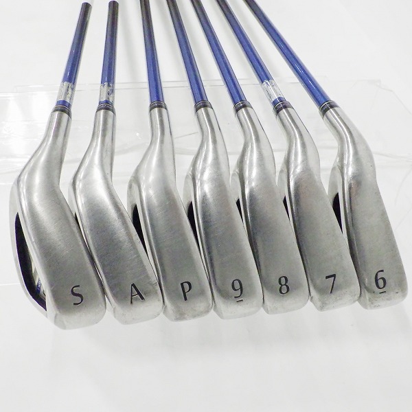 実際に弊社で買取させて頂いたDUNLOP/ダンロップ XXIO 11/ゼクシオイレブン アイアン #6～9,P,A,Sw 7本セット レフティ/左きき用 MP1100 FLEX:Rの画像 1枚目