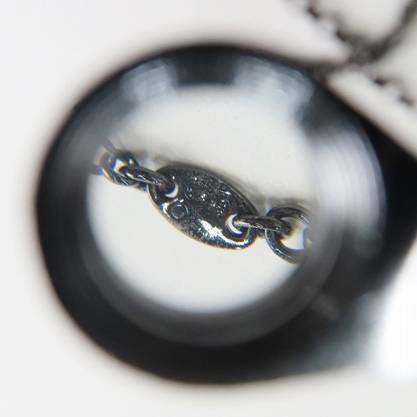 実際に弊社で買取させて頂いた【カスタム】CHROME HEARTS/クロムハーツ ロールチェーン/ネックチェーン ネックレス/24inchの画像 3枚目