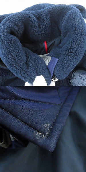 実際に弊社で買取させて頂いた【JPタグ】MONCLER/モンクレール ZINALROTHORN/ジナロソホルン ダウンジャケット F20911A59200/5の画像 8枚目