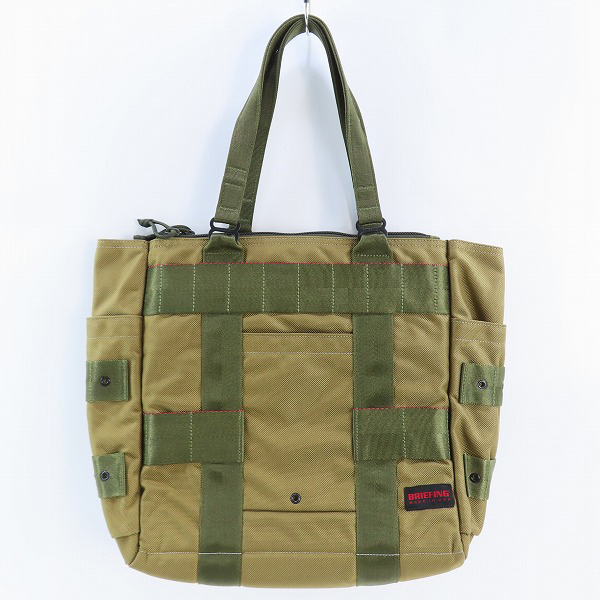 実際に弊社で買取させて頂いたBRIEFING/ブリーフィング ハンドバッグ トートバッグ カーキ系
