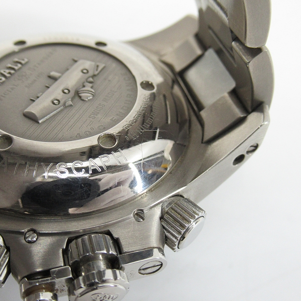 実際に弊社で買取させて頂いた【難有り】BALL WATCH/ボールウォッチ エンジニア ハイドロカーボン トリエステクロノ DC1026A-SJ-BKの画像 6枚目