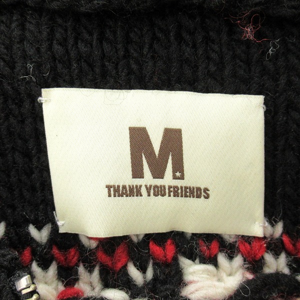 実際に弊社で買取させて頂いたM/エム カウチンニットセーター/Sの画像 2枚目