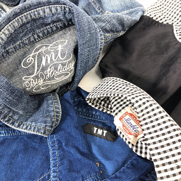 実際に弊社で買取させて頂いた【おまとめ】TMT/ティーエムティー MARBLES/マーブルズ ウエスタンシャツの画像 2枚目