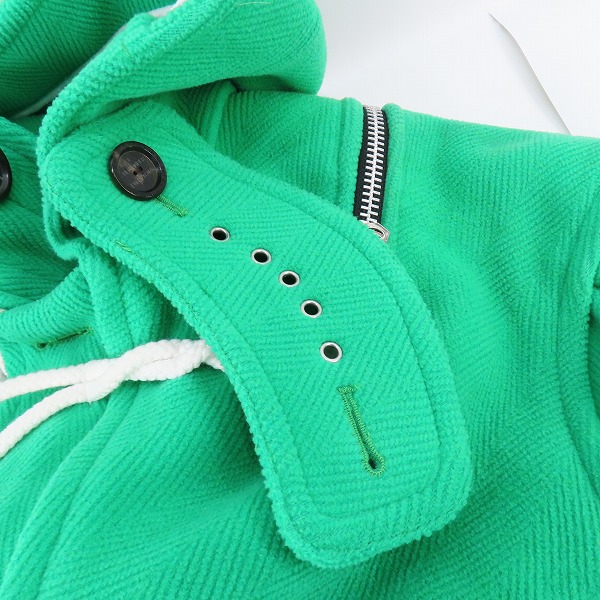 実際に弊社で買取させて頂いたTAKAHIRO MIYASHITA The SoloIst./タカヒロミヤシタザソロイスト double zip balloon shaped duffle coat sj.0011AW22/44の画像 9枚目