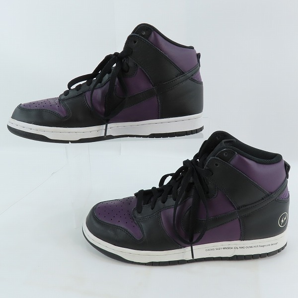実際に弊社で買取させて頂いたNIKE×FRAGMENT DESIGN/ナイキ×フラグメントデザイン DUNK HI/F/ダンクハイ 北京 DJ0382-600/28.5の画像 3枚目