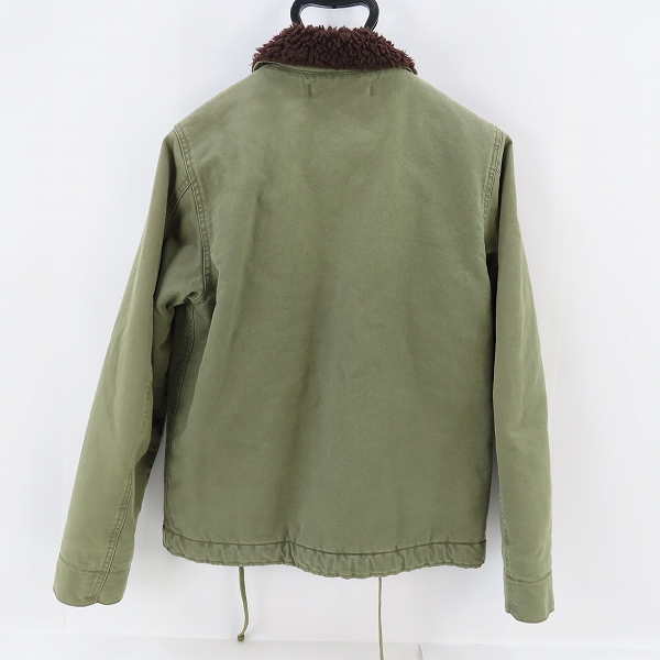 実際に弊社で買取させて頂いたNEIGHBORHOOD/ネイバーフッド N-1D 16AW  デッキジャケット 162NYNH-JKM01/Mの画像 1枚目