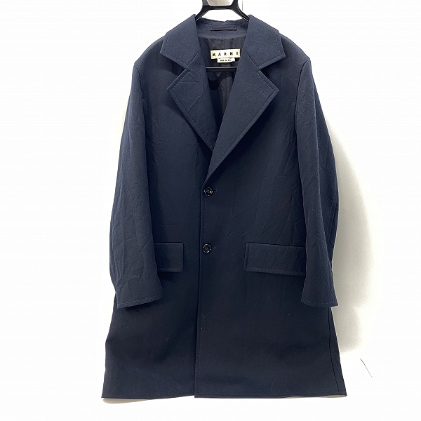 実際に弊社で買取させて頂いた【JPタグ】MARNI/マルニ OVERSIZE CHESTERFIELD チェスターコート TUMU0019UOS47022/44