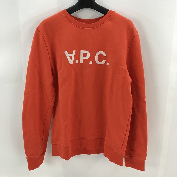 実際に弊社で買取させて頂いたA.P.C./アーペーセー クルーネックスウェット 4114313/M