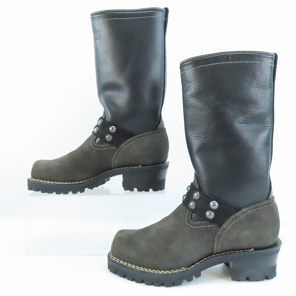 実際に弊社で買取させて頂いたWESCO/ウエスコ Custom Boss/カスタムボス リンチシルバースミス ブーツ/7.5の画像 3枚目