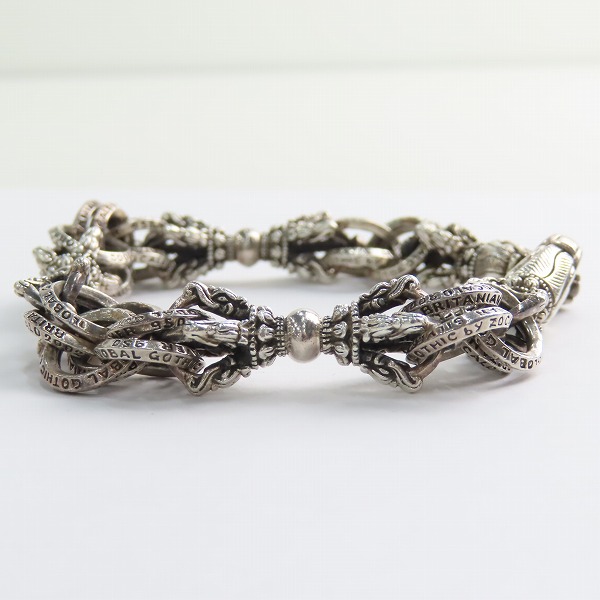 実際に弊社で買取させて頂いたZOCALO/ソカロ ダブルリングバード ドージェブレスレットの画像 2枚目