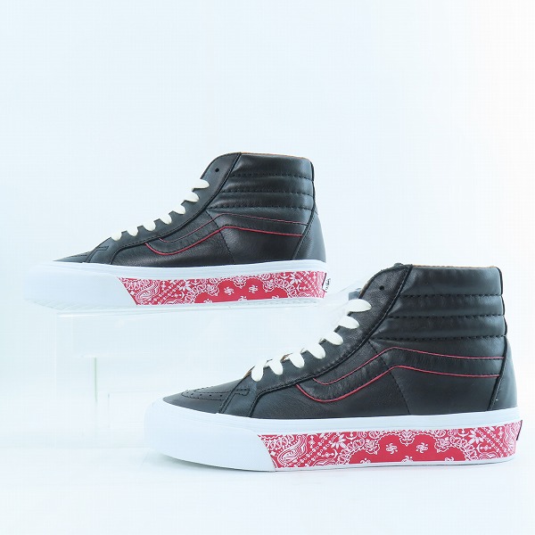 実際に弊社で買取させて頂いた【未使用】VANS/バンズ SK8 HI REISSUE VLT LX BANDANA/バンダナ VN0A4BVHIZQ/26.5の画像 3枚目