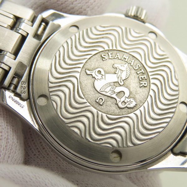 実際に弊社で買取させて頂いたOMEGA/オメガ Seamaste﻿r/シーマスター 120 M クォー﻿ツ腕時計【動作未確認】の画像 4枚目