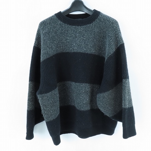 実際に弊社で買取させて頂いたLAD MUSICIAN/ラッドミュージシャン STITCH BORDER KNIT PULLOVER ニット/セーター 2219-021/44
