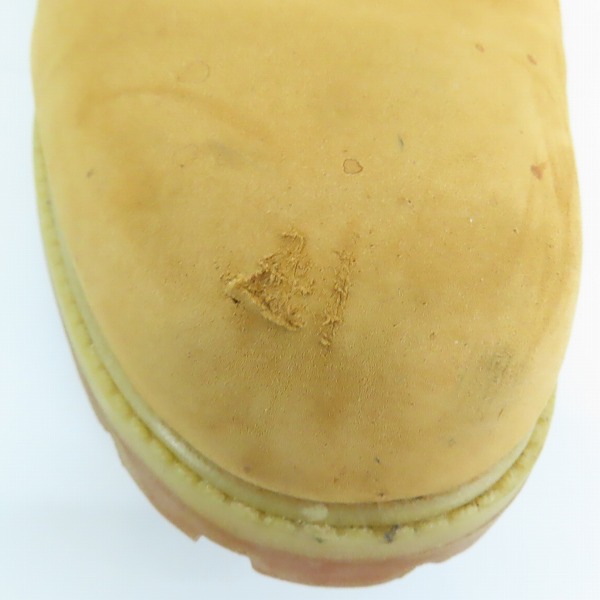 実際に弊社で買取させて頂いたTimberland/ティンバーランド プレミアム 6インチ ウォータープルーフ ブーツ 10061/9Wの画像 6枚目