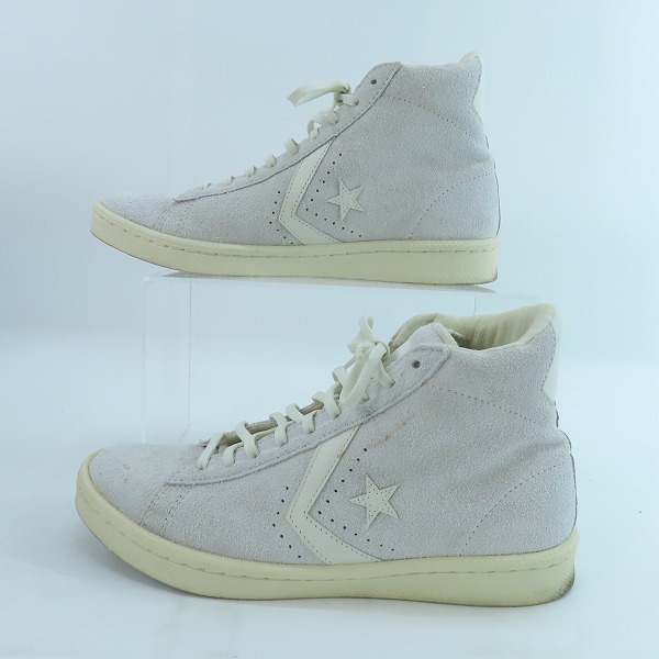 実際に弊社で買取させて頂いたCONVERSE×nonnative/コンバース×ノンネイティブ PRO-LEATHER HI/ハイカット スウェード スニーカー 34200461/26の画像 3枚目