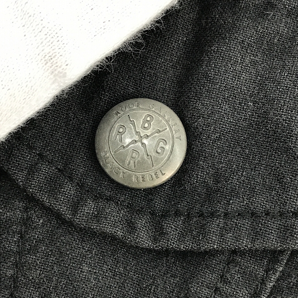 実際に弊社で買取させて頂いたRUDE GALLERY/ルードギャラリー BLACK LABEL ブラックレーベル ワークベスト/Sの画像 6枚目