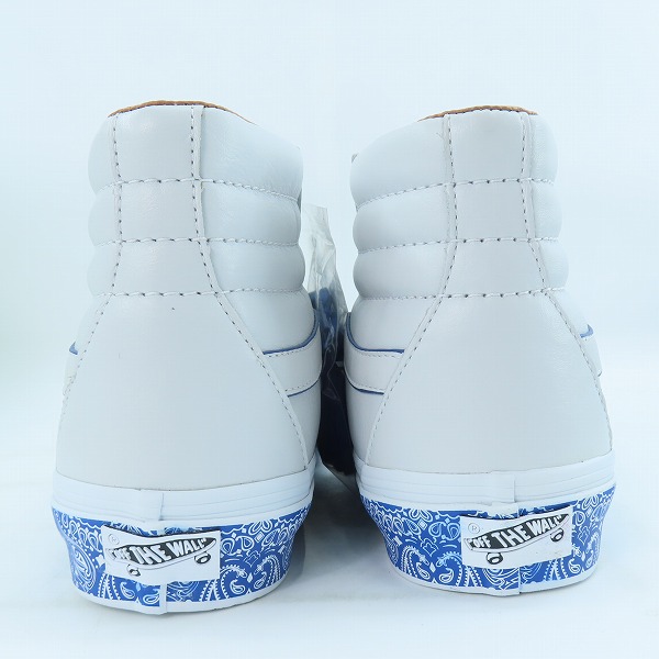 実際に弊社で買取させて頂いた【未使用】VANS/バンズ Sk8-Hi Reissue LX 'Bandana/バンダナ VN0A4BVH7WM/26.5の画像 1枚目