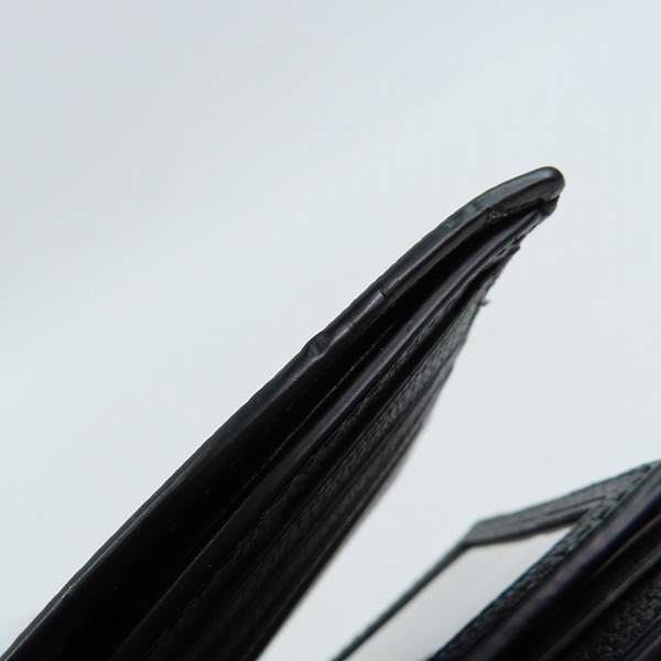 実際に弊社で買取させて頂いたCOACH/コーチ ヴァーシティ ストライプレザー 二つ折り財布 F24649の画像 8枚目