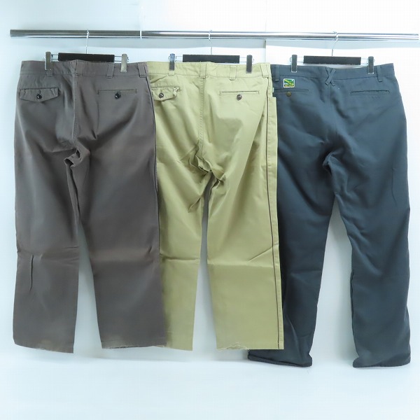 実際に弊社で買取させて頂いたDELUXE/デラックス ワーク パンツ 3点セットの画像 1枚目