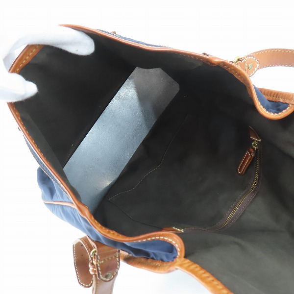 実際に弊社で買取させて頂いたFelisi/フェリージ ショルダーバッグ ナイロン×レザー 13-15の画像 3枚目