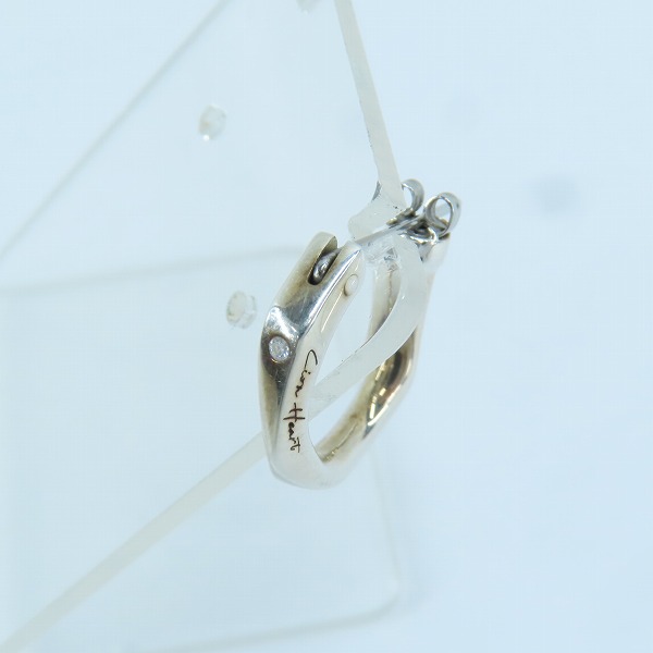 実際に弊社で買取させて頂いたLION HEART/ライオンハート シルバー クロッシングピアス 