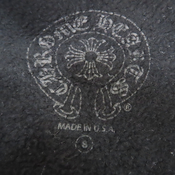 実際に弊社で買取させて頂いたChrome Hearts/クロムハーツ ホースシュープリント プルオーバーパーカー Sの画像 2枚目