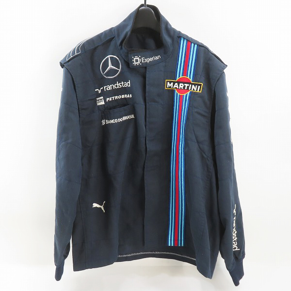 実際に弊社で買取させて頂いたPUMA×Mercedes-Benz/プーマ×メルセデスベンツ ジャケット F1/ダークネイビー/56