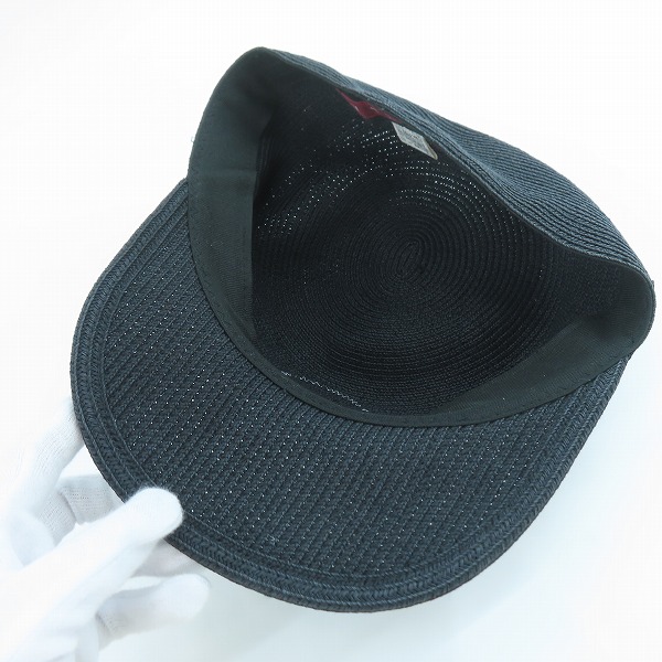 実際に弊社で買取させて頂いたCA4LA/カシラ Cロゴワッペン ブレードキャップ ZKN01213の画像 4枚目