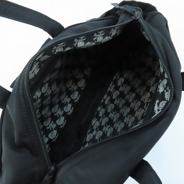 実際に弊社で買取させて頂いたPORTER×PEANUTS/ポーター×ピーナッツ スヌーピー ボストンバッグの画像 3枚目