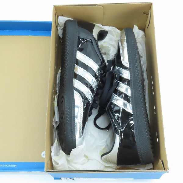 実際に弊社で買取させて頂いたadidas×ATMOS/アディダス×アトモス SAMBA "Tuxedo"/サンバ IH3364/25.5の画像 7枚目