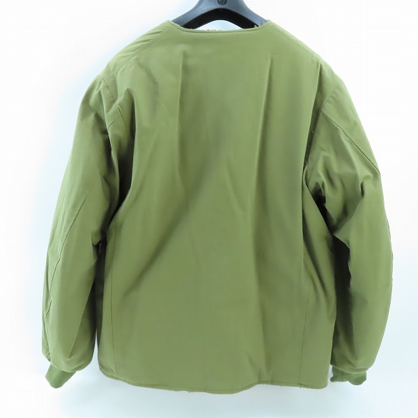 実際に弊社で買取させて頂いたJOURNAL STANDARD relume/ジャーナルスタンダードレリューム リバーシブル ノーカラー ミリタリーブルゾン /Mの画像 1枚目