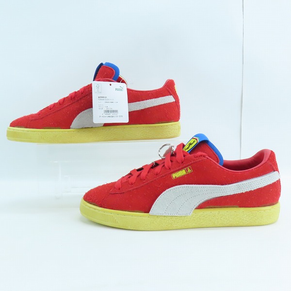実際に弊社で買取させて頂いた【未使用】PUMA/プーマ Ferrari Suede x JV フェラーリ スエード スニーカー 307999-01/29.0の画像 3枚目