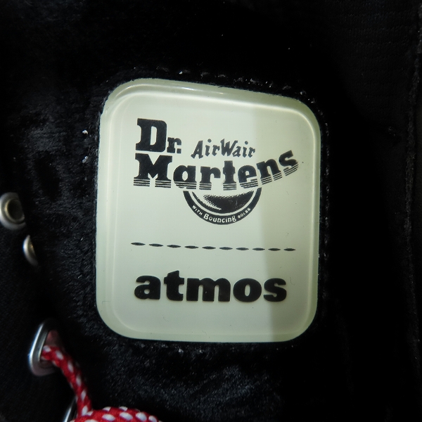 実際に弊社で買取させて頂いた【未使用】Dr.Martens×ATMOS/ドクターマーチン×アトモス TARIK ZIP BLACK タリック ジップ 27406001 UK7の画像 6枚目