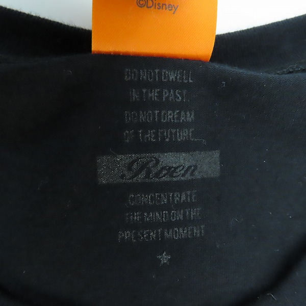 実際に弊社で買取させて頂いた【未使用】Roen×Disney/ロエン×ディズニー ハロウィン限定 ミッキーマウス 吸血鬼 Tシャツ 48の画像 4枚目
