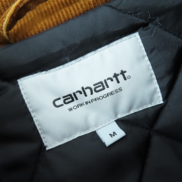 実際に弊社で買取させて頂いたCarhartt/カーハート RUGGED LETTERMAN JACKET コーデュロイ ジャケット I032436/Mの画像 2枚目
