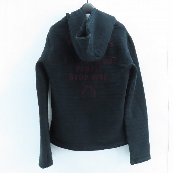 実際に弊社で買取させて頂いたRoar/ロアー フードスワロ 二丁拳銃ジップアップパーカー 06FRT-07 2の画像 1枚目