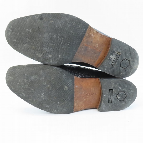 実際に弊社で買取させて頂いたTricker’s/トリッカーズ Needles/ニードルズ別注 8050 クロコ型押 ローファ/7.5の画像 2枚目